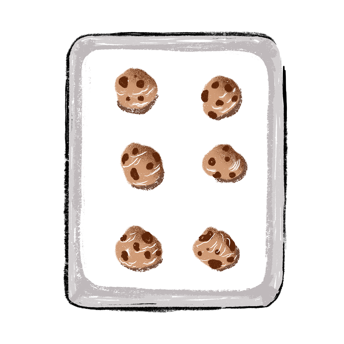 FROZEN COOKIE DOUGH BALLS (6 pcs.)