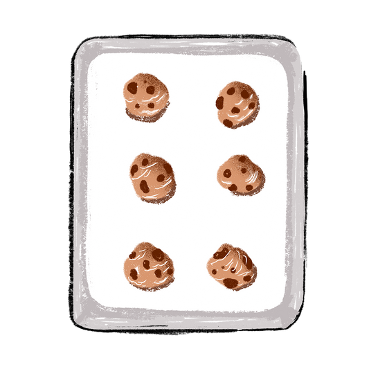 FROZEN COOKIE DOUGH BALLS (6 pcs.)