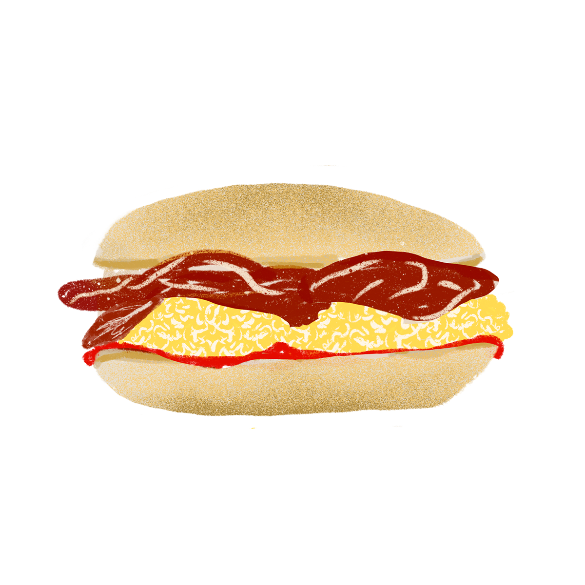 EGG AND PASTRAMI SANDWICH