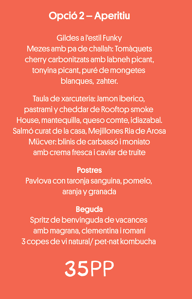 MENU de FIESTAS