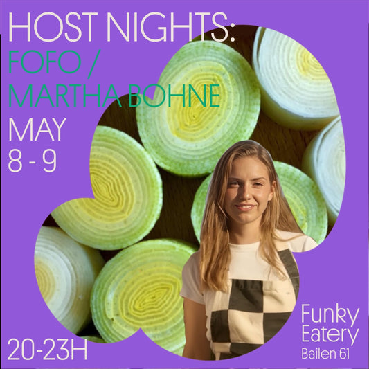 HOST NIGHTS: FOFO- MARTHA BOHNE